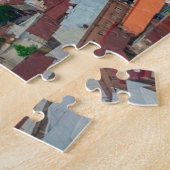 トビリシジョージアシティスケープ通りアーキテクチャージグ ジグソーパズル (側面)