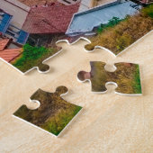 トビリシジョージアシティスケープ通り構造 ジグソーパズル (側面)