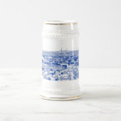 トビリシジョージアシティスケープ通り構造 ビールジョッキ (中央)