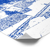 トビリシジョージアシティスケープ通り構造 ポスター (角)