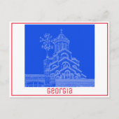 トビリシジョージアシティスケープSamebaアーキテクチャ ポストカード (正面)