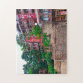 トビリシジョージアシティビューシティスケープ ジグソーパズル (縦)