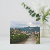 トビリシ川を流れるマウントヴァリ ポストカード (スタンド正面)