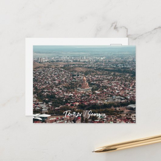 トビリシ市 ポストカード (正面/裏面インサイチュ)