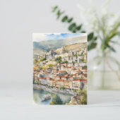 トビリシ水彩画 ポストカード (スタンド正面)