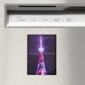 トビリシ・ジョージア – トビリシTVタワーマグネット マグネット (インサイチュ (食洗機))