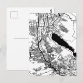 トビリシ ジョージア 都市地図 ポストカード (正面/裏面)