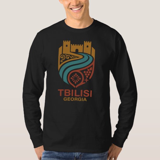 トビリシ ジョージア Tシャツ (正面)