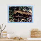 トビーインツリーハウスバーモンテゴベイジャマイカ ポスター (キッチン)