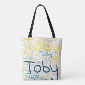 トビー トートバッグ (裏面)