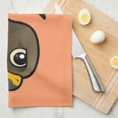 トビ キッチンタオル (四つ折り)