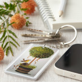 トピアリーキーチェーン キーホルダー (正面右)