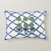 トピアリーチノイスリージンジャージャールランバー アクセントクッション (正面)