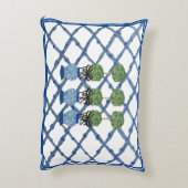 トピアリーチノイスリージンジャージャールランバー アクセントクッション (裏面(縦))