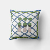 トピアリーチノイスリージンジャージャールランバー クッション (裏面)