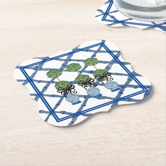 トピアリーチノイスリージンジャージャー ペーパーコースター (アングル)