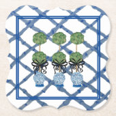 トピアリーチノイスリージンジャージャー ペーパーコースター (正面)