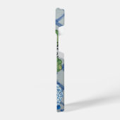 トピアリーブルージンジャージャースジャールジャールマット iPhoneケース (左側面)