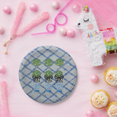 トピアリーブルージンジャーズ ペーパープレート (パーティー)