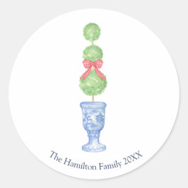 トピアリー コケッティ シャンソワーズリー クリスマス ステッカー