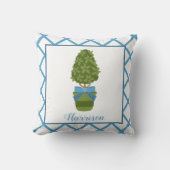 トピアリー&ラティスパーソナライズされた装飾用クッション クッション (正面)