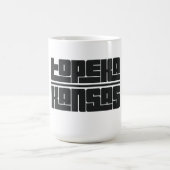 トピカ - カンザス州 コーヒーマグカップ (中央)