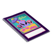 トピックをエイリアンの女の子に追加遊 ノートブック (右側)