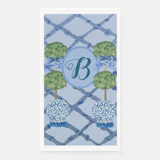 トピ絵を描アリChinoiserie Ginger Jars Jar (正面)