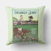トファーキー・ジャーキー クッション (裏面)