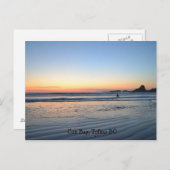 トフィノ・コックス・ベイ・ウェスト・コースト・サンセット ポストカード (正面/裏面)