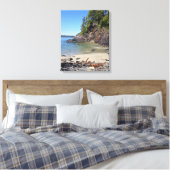 トフィノBC単離ビーチ キャンバスプリント (インサイチュ (寝室))