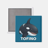 トフィーノ・オルカ氏の挨拶 マグネット (正面/裏面)