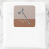 トフィーハンマーイラストレーション スクエアシール (バッグ)