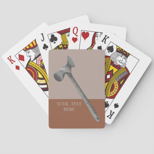 トフィーハンマーイラストレーション トランプ (裏面)