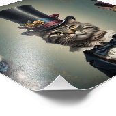 トフビクトリアンァット猫 フォトプリント            (角)