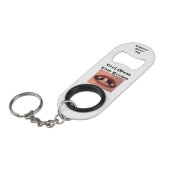 トフミニボトルオープナーとキーチェーン キーホルダー栓抜き (正面アングル)