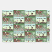 トフルキー ラッピングペーパーシート (正面2)