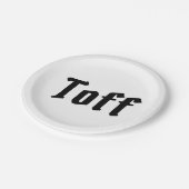 トフ ペーパープレート (アングル)