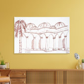 トプカピパレス |トルコ，イスタンブール キャンバスプリント (インサイチュ (リビング))