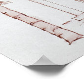 トプカピパレス |トルコ,イスタンブール ポスター (角)