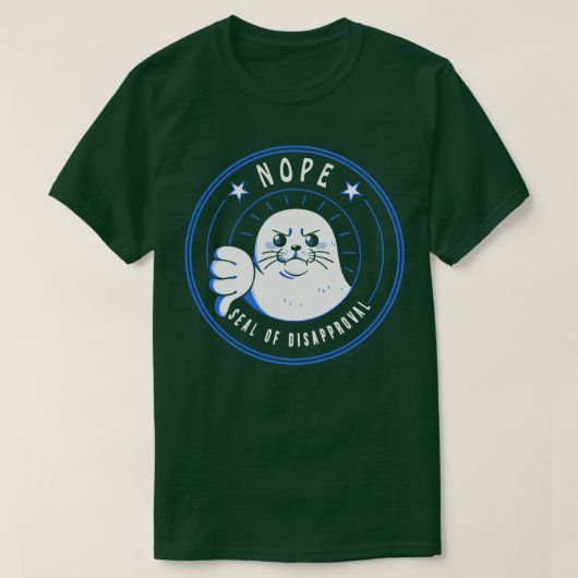 トベおもしろいフォンセカの不承認の印 Tシャツ (デザイン正面)