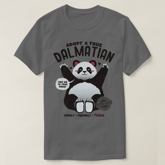 トベフォンセカによってダルマチアを採用する Tシャツ (デザイン正面)