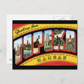 トペカさんのご挨拶 ポストカード (正面/裏面)