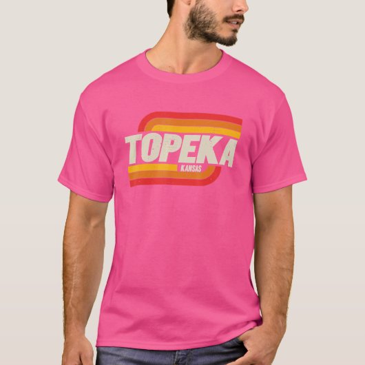 トペカカンザスクスシティヴィンテージ Tシャツ (正面)