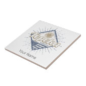 トペカシティカンザス統一された州サンフラワーUSA タイル (側面)