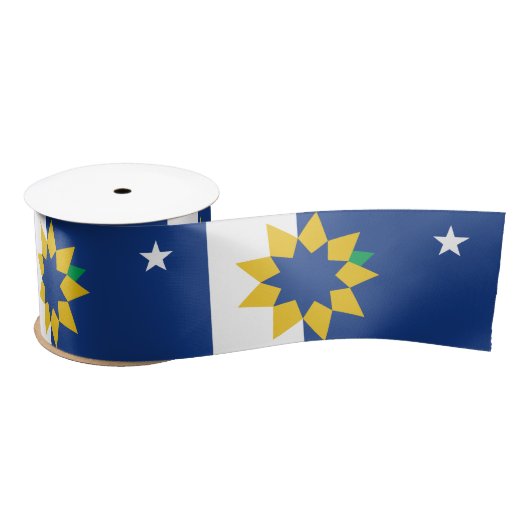 トペカ国旗(カンザス州) サテンリボン (リール)