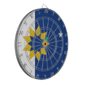 トペカ国旗（カンザス州） ダーツボード (正面左)