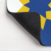 トペカ国旗（カンザス州） マウスパッド (コーナー)