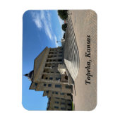 トペカ州キャピトル マグネット (縦)