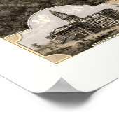 トペカ， KSパノラママップ – 1869 ポスター (角)